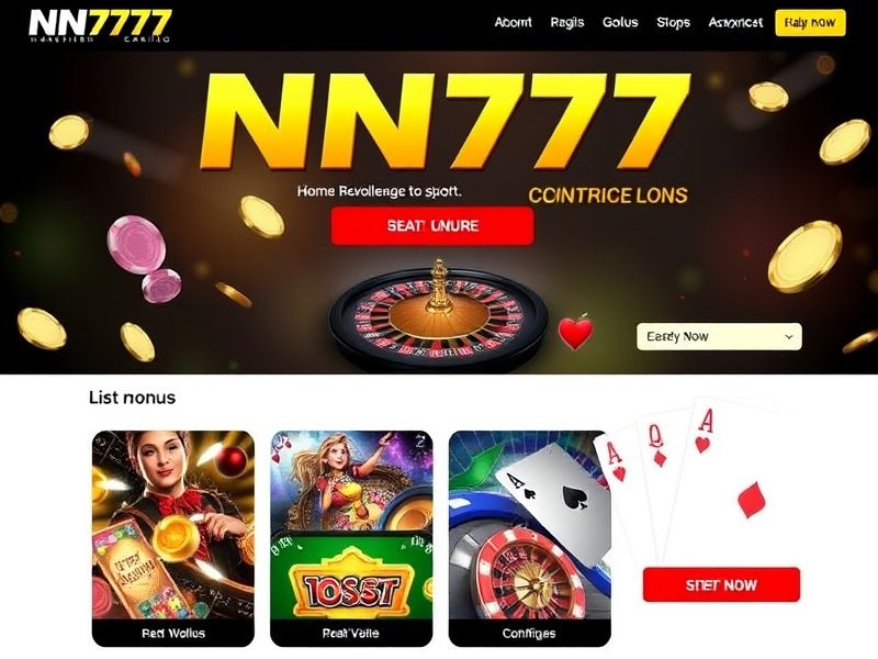 Welcome to nn777login.com – the official gateway to the premier online casino experience. Access top-tier slot games, live dealer action, and exclusive bonuses by logging into your account today!